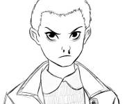 Coloriage Personnage Onze en sketch