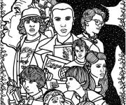 Coloriage Photo Stranger Things
