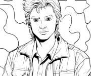 Coloriage Poster de Steve Harrington