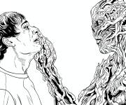 Coloriage S&eacute;rie Stranger Things 5