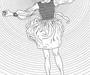 Coloriage Stranger Things antistress