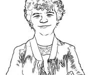Coloriage Stranger Things d&eacute;taill&eacute;