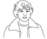 Coloriage Stranger things personnages facile