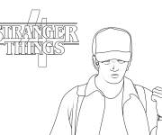 Coloriage Stranger Things saison 4