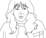 Coloriage Stranger Things saison 4 pour ados