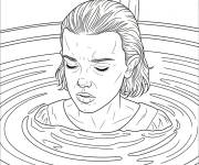 Coloriage Stranger Things styl&eacute;
