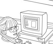 Coloriage Suzie code &agrave; l'ordinateur