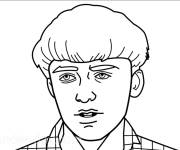 Coloriage T&ecirc;te de Will Byers