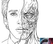 Coloriage Transformation de Vecna