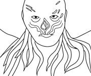 Coloriage Vecna simplifi&eacute;
