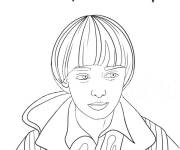 Coloriage Will de Stranger Things facile