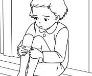 Coloriage Anime Only Yesterday de Studio Ghibli