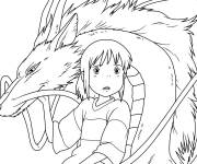 Coloriage Chihiro anime