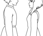 Coloriage Contes de Terremer de Studio Ghibli