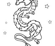 Coloriage Dragon Haku du Studio Ghibli