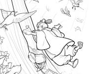 Coloriage La rencontre d'Ashitaka du Studio Ghibli