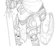 Coloriage  Studio Ghibli Balance in Danger