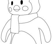 Coloriage Le Penguin chilly de Stumble Guys