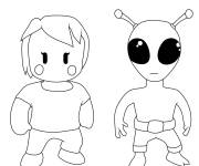 Coloriage Les skins de Stumble Guys
