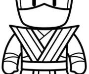 Coloriage Ninja kai de Stumble guys