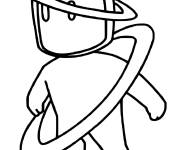 Coloriage Orbit de Stumble Guys