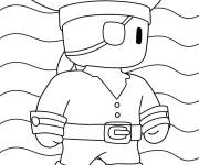 Coloriage Pirate Stumble Guys