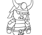 Coloriage et dessins gratuit Samurai Stumble Guys à imprimer