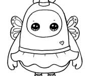 Coloriage et dessins gratuit Skin licorne papillon Stumble Guys à imprimer