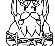 Coloriage Stumble Guys Berserker