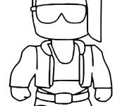 Coloriage Stumble Guys Cyberpink