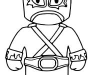 Coloriage Stumble Guys Luchador