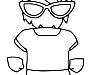 Coloriage Stumble Guys Ms Invisible