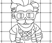 Coloriage Stumble Guys pixel art