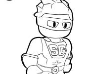 Coloriage Super h&eacute;ro Stumble Guys