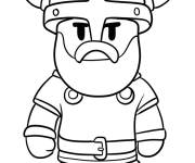 Coloriage Viking Stumble Guys