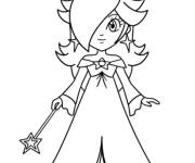 Coloriage Harmony du film Super Mario Galaxy