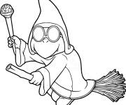 Coloriage Kamek du film Super Mario Galaxy