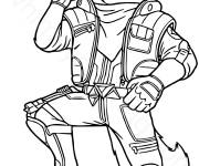 Coloriage Renard McCloud de Super Mario Galaxy