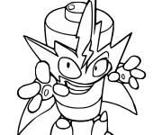Coloriage et dessins gratuit Elektron de superzings à imprimer