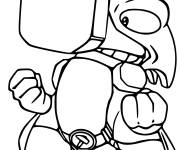 Coloriage Ironhead de superzings