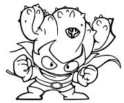 Coloriage Kactor de superzings