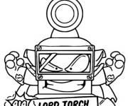 Coloriage Lord Torch Superzings