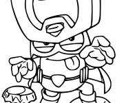 Coloriage Mad pop confiant superzings