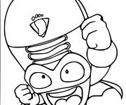 Coloriage Personnage de cartoon cool troop 060 stomper