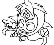 Coloriage Personnage de cartoon mutant bandits 053 spice bandit