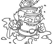 Coloriage Pot de Superzings