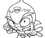 Coloriage Sparky de superzings