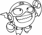 Coloriage et dessins gratuit Superzings Ace à imprimer