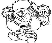 Coloriage et dessins gratuit Superzings Airblades 348 Lightning Raiders à imprimer