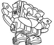 Coloriage et dessins gratuit Superzings Powerheat 335 Sky Runners à imprimer